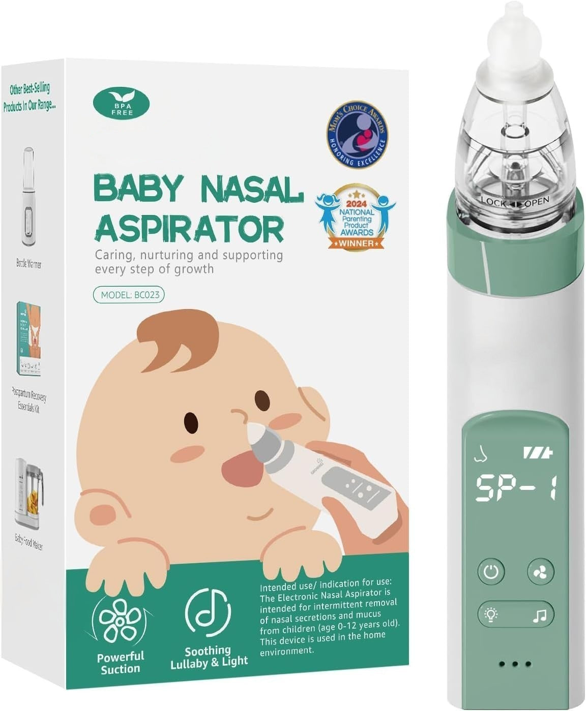 Nosebub Nasal Aspirator For Toddlers, Children